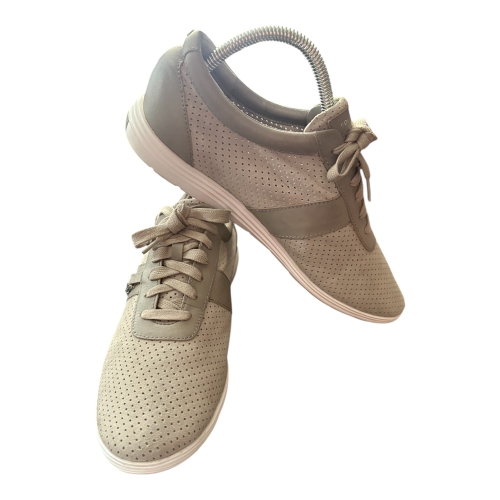Cole Haan Women's Sneaker‎ OG Grand Original Grand Oxford Gray Suede Leather 10B